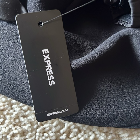 Satin Tie Halter Cowl Neck Wide Leg Jumpsuit - Picture 8 of 11